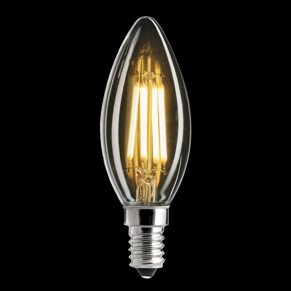 LED E14 kronljus 0,8W 2700K Dimbar från Unison - 