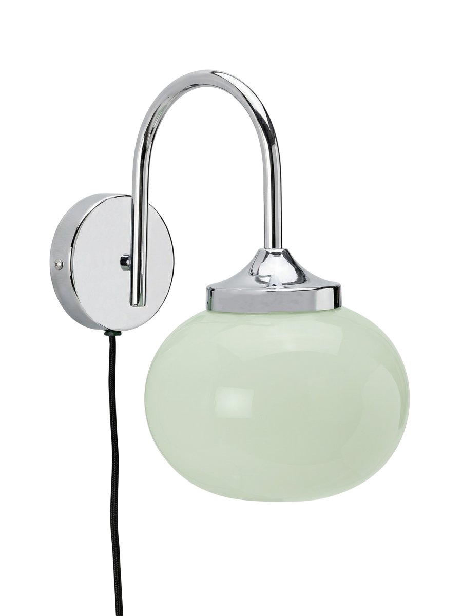 Elsy 30cm Grön läslampa från PR Home - Elsy sprider ett behagligt ljus och ing&aring;r i en serie med flera matchande modeller f&ouml;r en enhetlig belysning i hemmet.