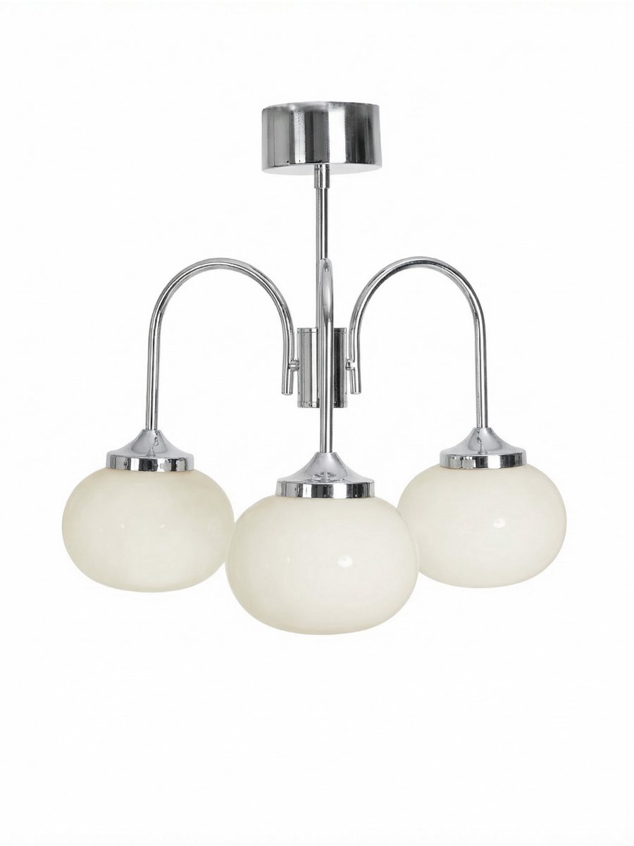 Elsy Ø52 Krom plafond från PR Home - Denna plafond i kromad finish kombinerar tidl&ouml;s elegans med ett varmt och inbjudande ljus.