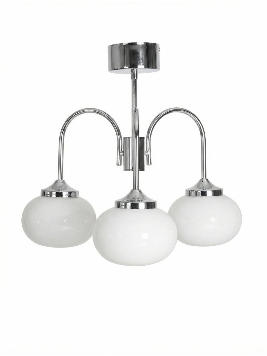 Elsy Ø52 Krom plafond från PR Home - Denna plafond i kromad finish kombinerar tidl&ouml;s elegans med ett varmt och inbjudande ljus.