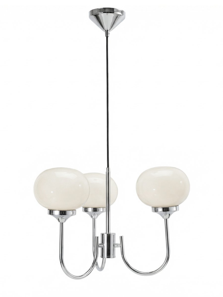 Elsy 3 Ø45 Krom taklampa från PR Home - Elsy takkrona har en klassisk och tidl&ouml;s design.