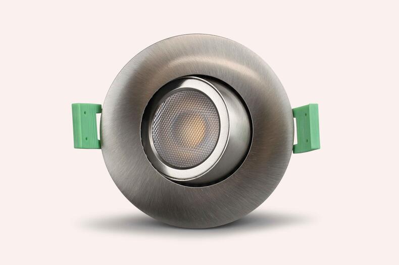 Nexa - Sanna 230V 3000-4000K - Infälld spotlight - Borstad stål