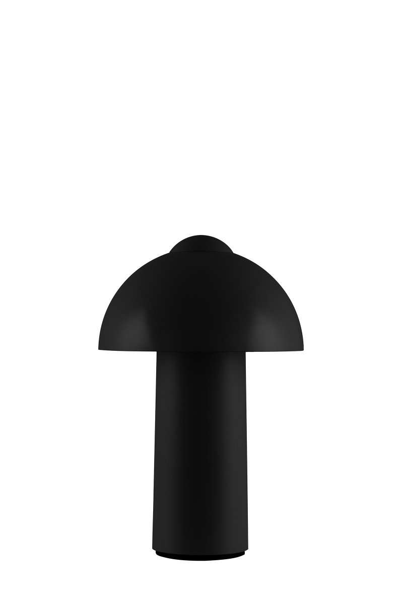Buddy 25cm Svart portabel från Globen Lighting - Den &auml;r IP44-klassad och passar d&auml;rf&ouml;r utm&auml;rkt f&ouml;r b&aring;de inom- och utomhusbruk, men b&ouml;r f&ouml;rvaras inomhus n&auml;r den inte anv&auml;nds.