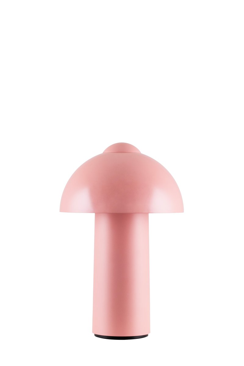 Buddy 25cm Rosa portabel från Globen Lighting - Den &auml;r IP44-klassad och passar d&auml;rf&ouml;r utm&auml;rkt f&ouml;r b&aring;de inom- och utomhusbruk, men b&ouml;r f&ouml;rvaras inomhus n&auml;r den inte anv&auml;nds.