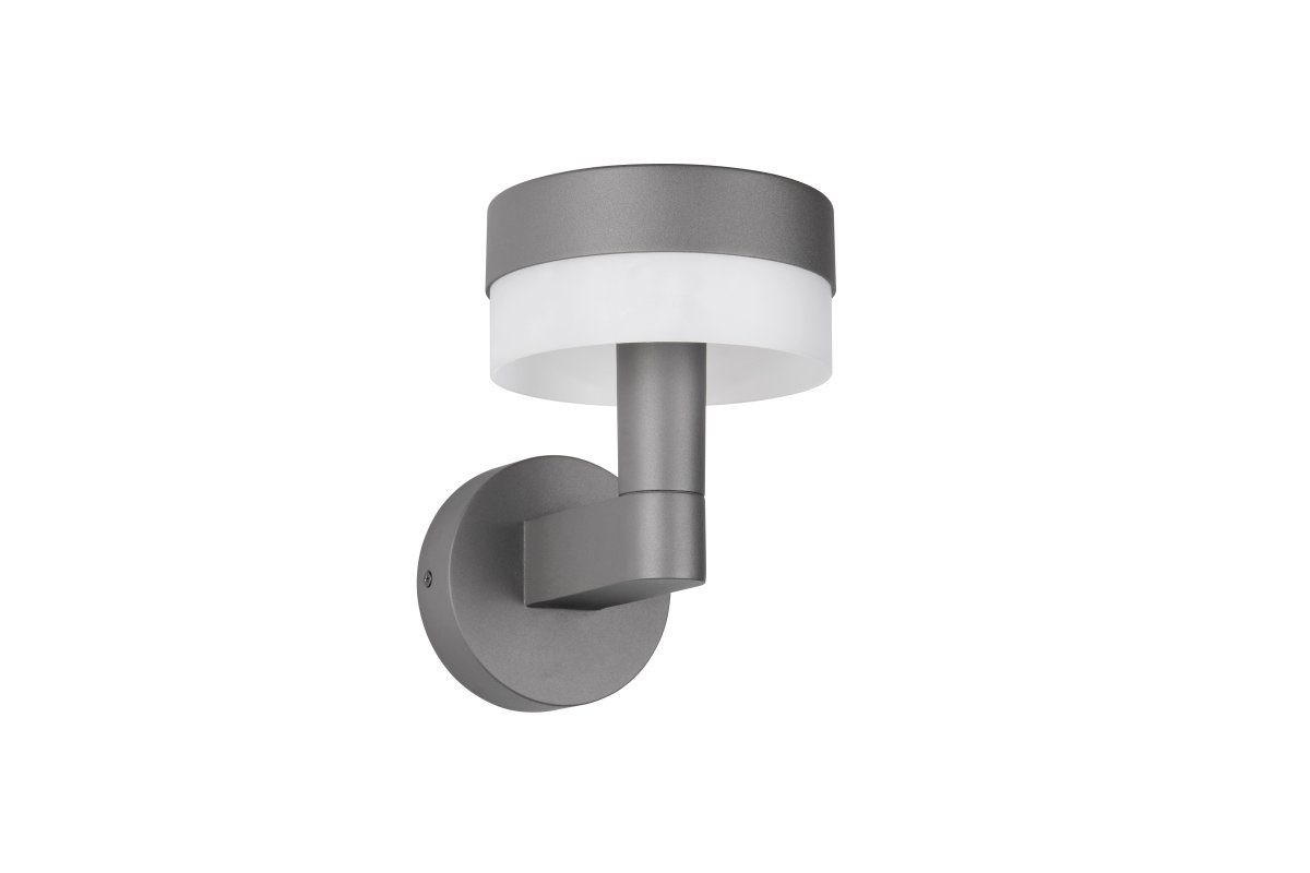 Mackenzie 22cm Antracit utelampa från Trio Lighting - Mackenzie &auml;r en modern och v&auml;dert&aring;lig fasadbelysning med stilren design i antracit.
