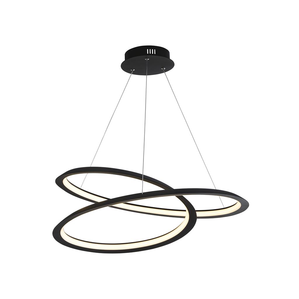 Searchlight - Swirl Ø60 - Taklampa - Svart