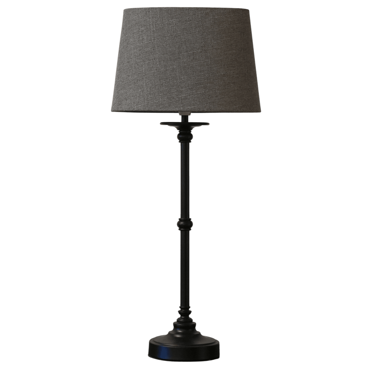 Axel 60cm Svart bordslampa från Lampan - Axel blir ett stilfullt inslag p&aring; exempelvis ett sidobord, en byr&aring; eller i ett f&ouml;nster och passar in i m&aring;nga olika inredningsstilar.