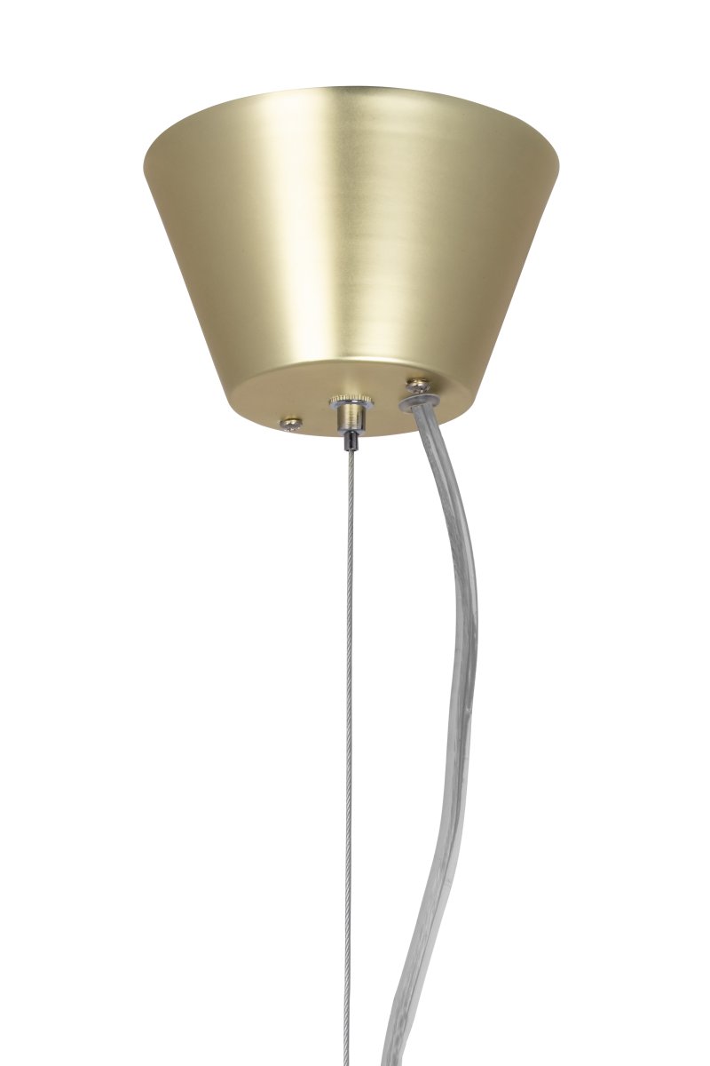 Torrano Ø30 Vit marmor taklampa från Globen Lighting - Sten &auml;r ett naturmaterial, f&auml;rg och skiftningar i marmorering varierar och skapar ett unikt m&ouml;nster f&ouml;r varje exemplar.