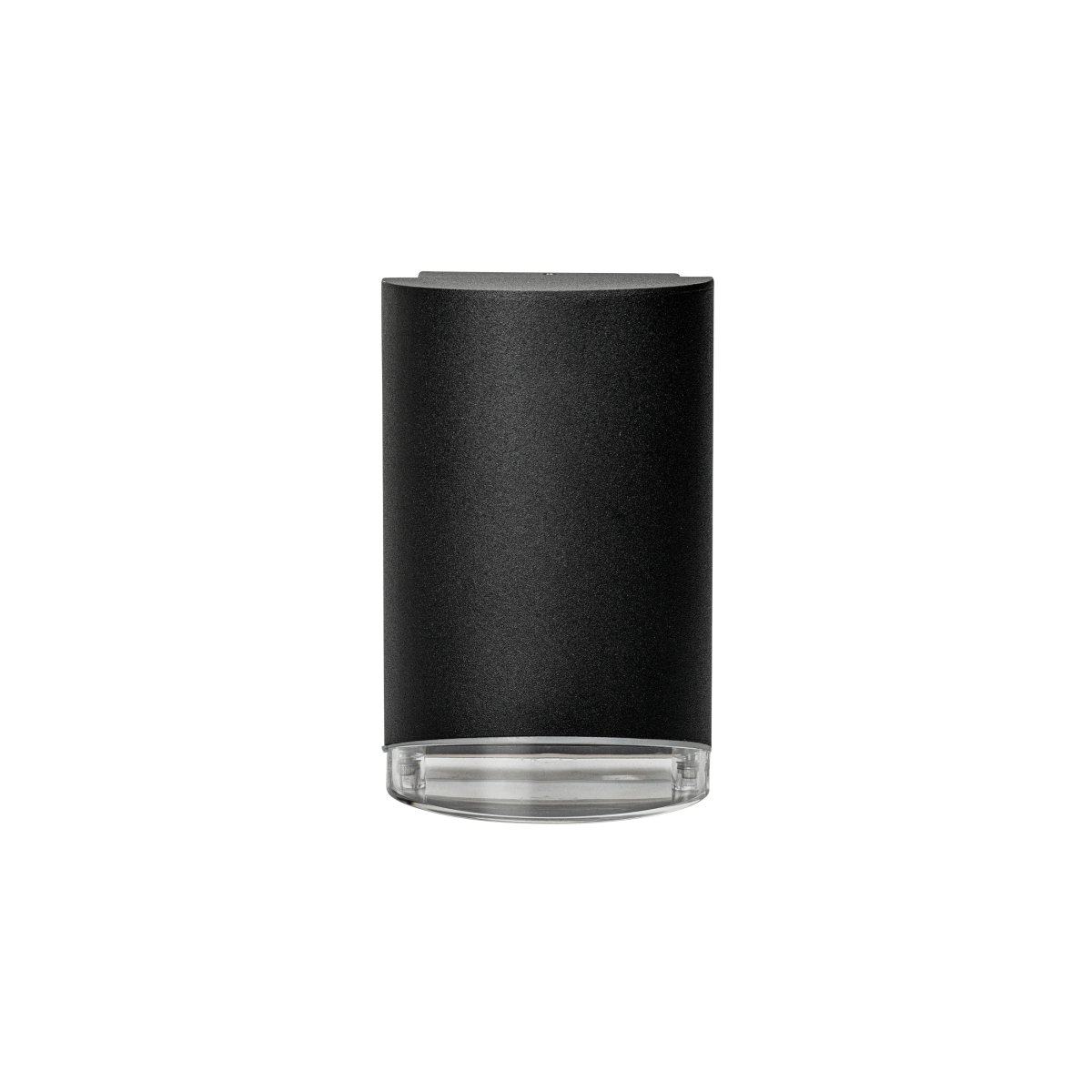 Ribe Svart utelampa från Dyberg Larsen - Ribe down utomhusv&auml;gglampa i matt svart aluminium, &auml;r en funktionell lampa som trots sin storlek ger bra belysning utomhus.