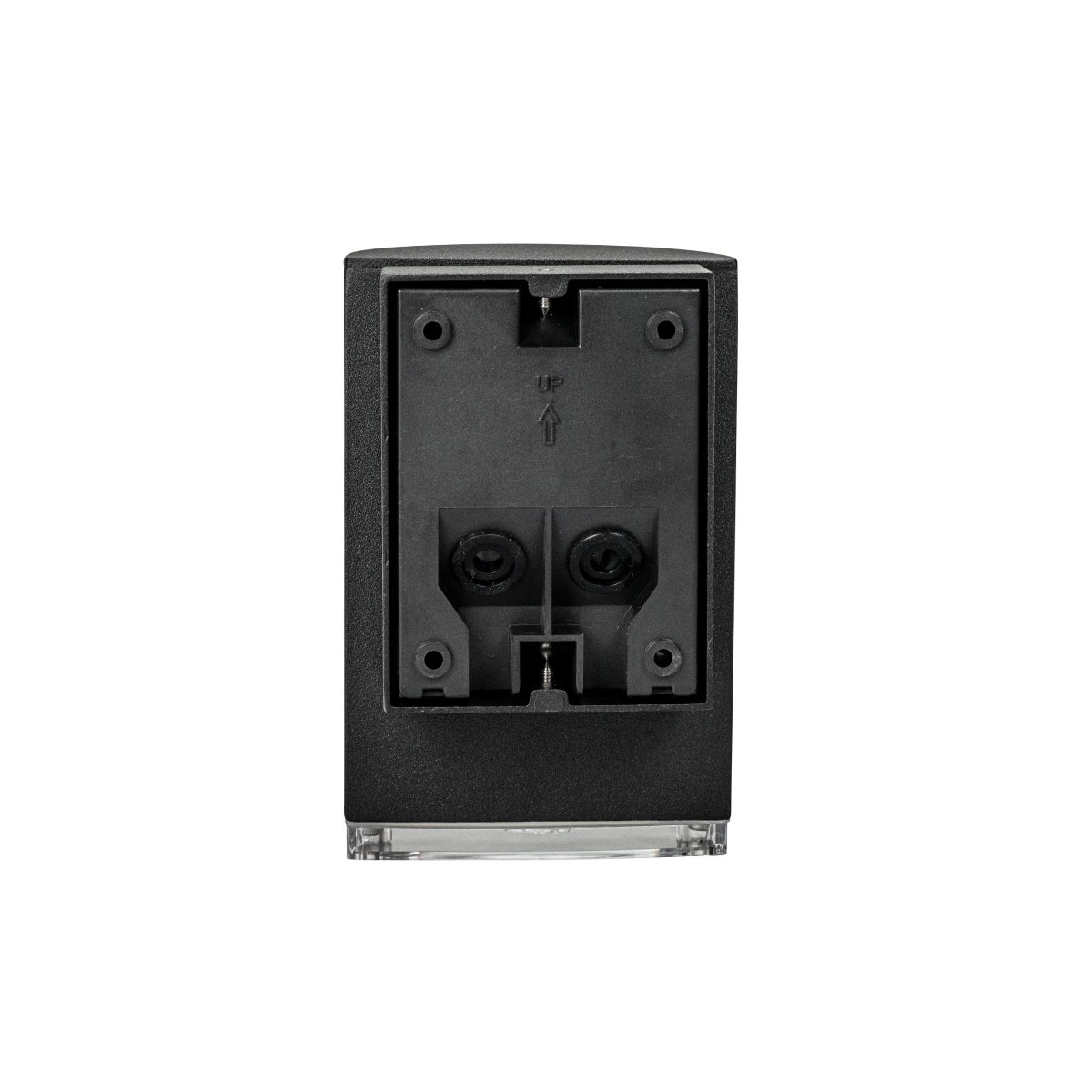 Ribe Svart utelampa från Dyberg Larsen - Ribe down utomhusv&auml;gglampa i matt svart aluminium, &auml;r en funktionell lampa som trots sin storlek ger bra belysning utomhus.