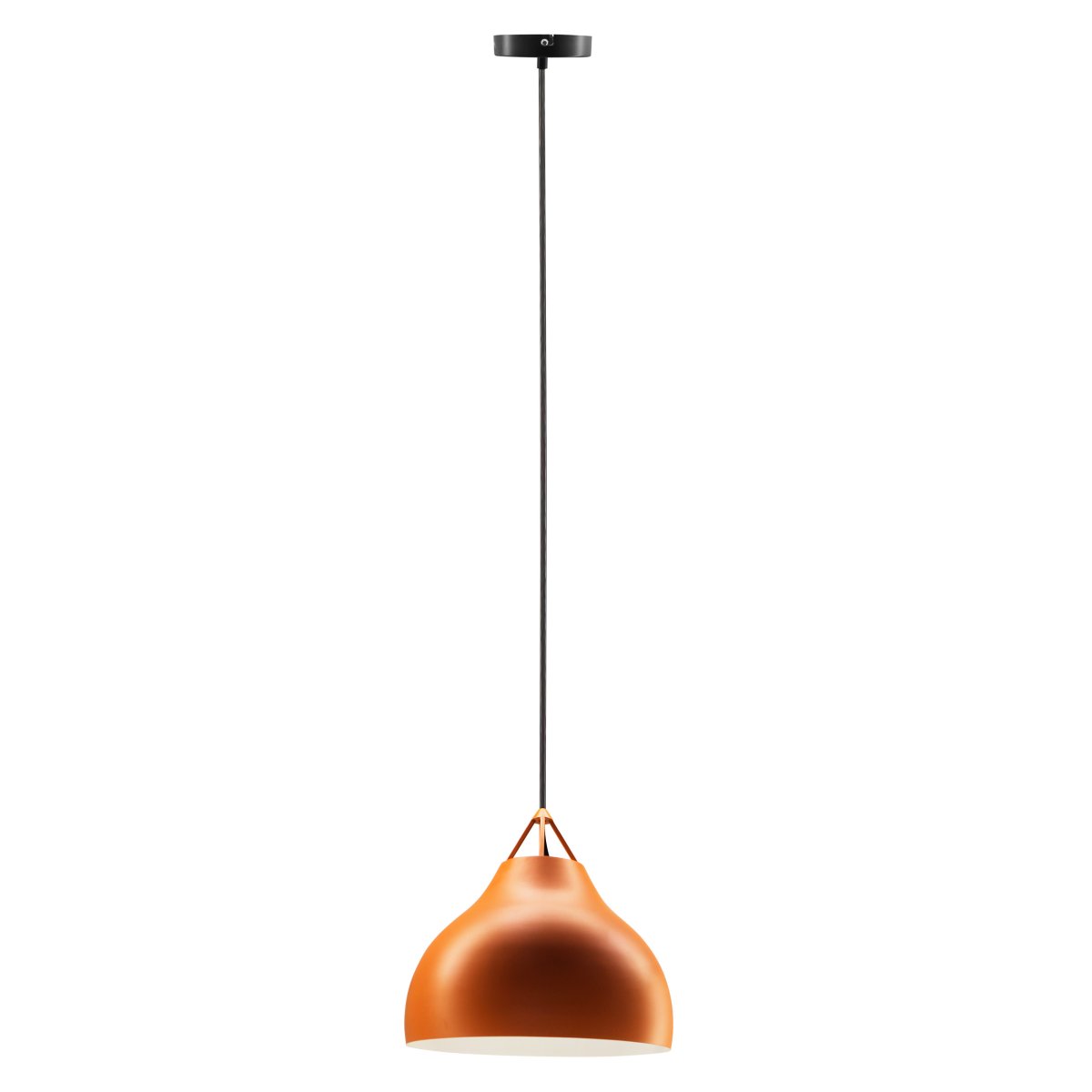 Pyra Ø30 Cognac taklampa från Dyberg Larsen - Pyra &auml;r designad av Frank Kerdil f&ouml;r Dyberg Larsen, och &auml;r en lampa som f&ouml;rh&ouml;jer b&aring;de ljuskvalitet och stil i ditt hem.