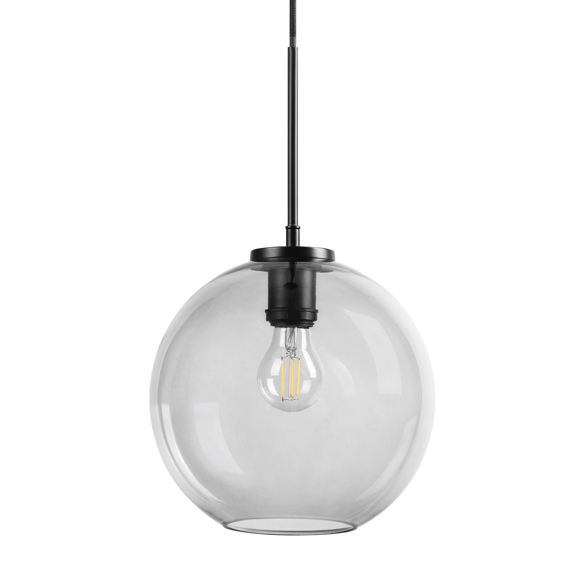 Loop Ø25 Svart taklampa från Dyberg Larsen - Loop pendel &auml;r en elegant och stilren taklampa som tillf&ouml;r en h&auml;rlig atmosf&auml;r i hemmet.