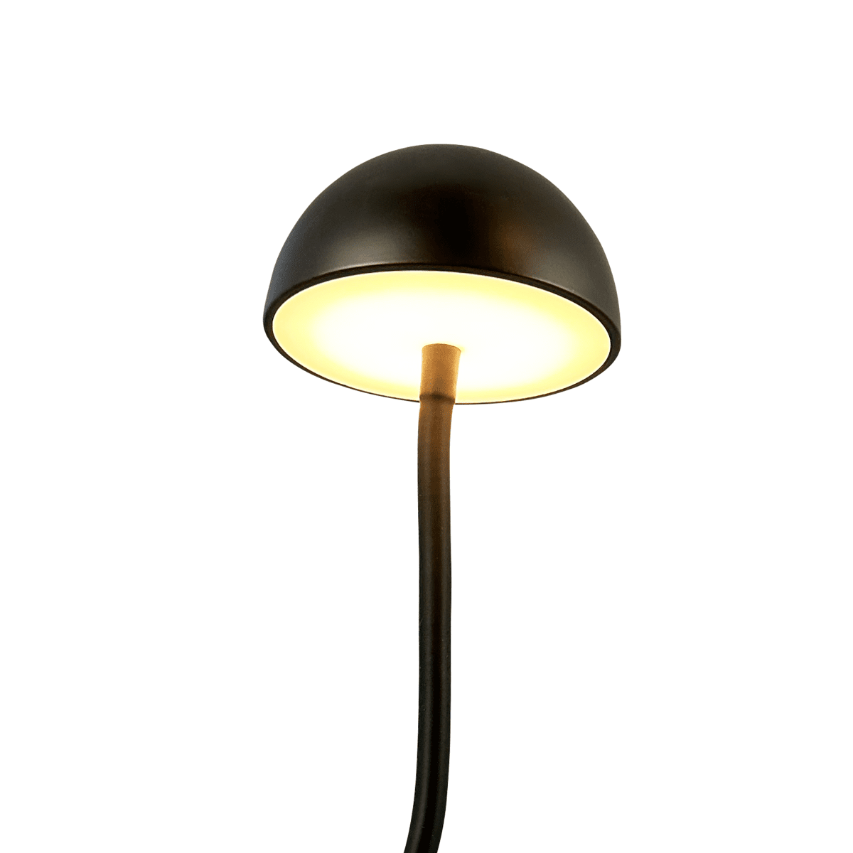 Fonzy 38cm Svart portabel från Dyberg Larsen - Fonzy bordslampa &auml;r b&aring;de rolig och praktisk, och dess flexibilitet g&ouml;r den till ett perfekt val f&ouml;r den som vill ha en lampa som &auml;r b&aring;de funktionell och stilren.