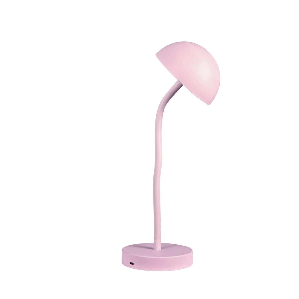 Fonzy 38cm Rosa portabel från Dyberg Larsen - Fonzy bordslampa &auml;r b&aring;de rolig och praktisk, och dess flexibilitet g&ouml;r den till ett perfekt val f&ouml;r den som vill ha en lampa som &auml;r b&aring;de funktionell och stilren.