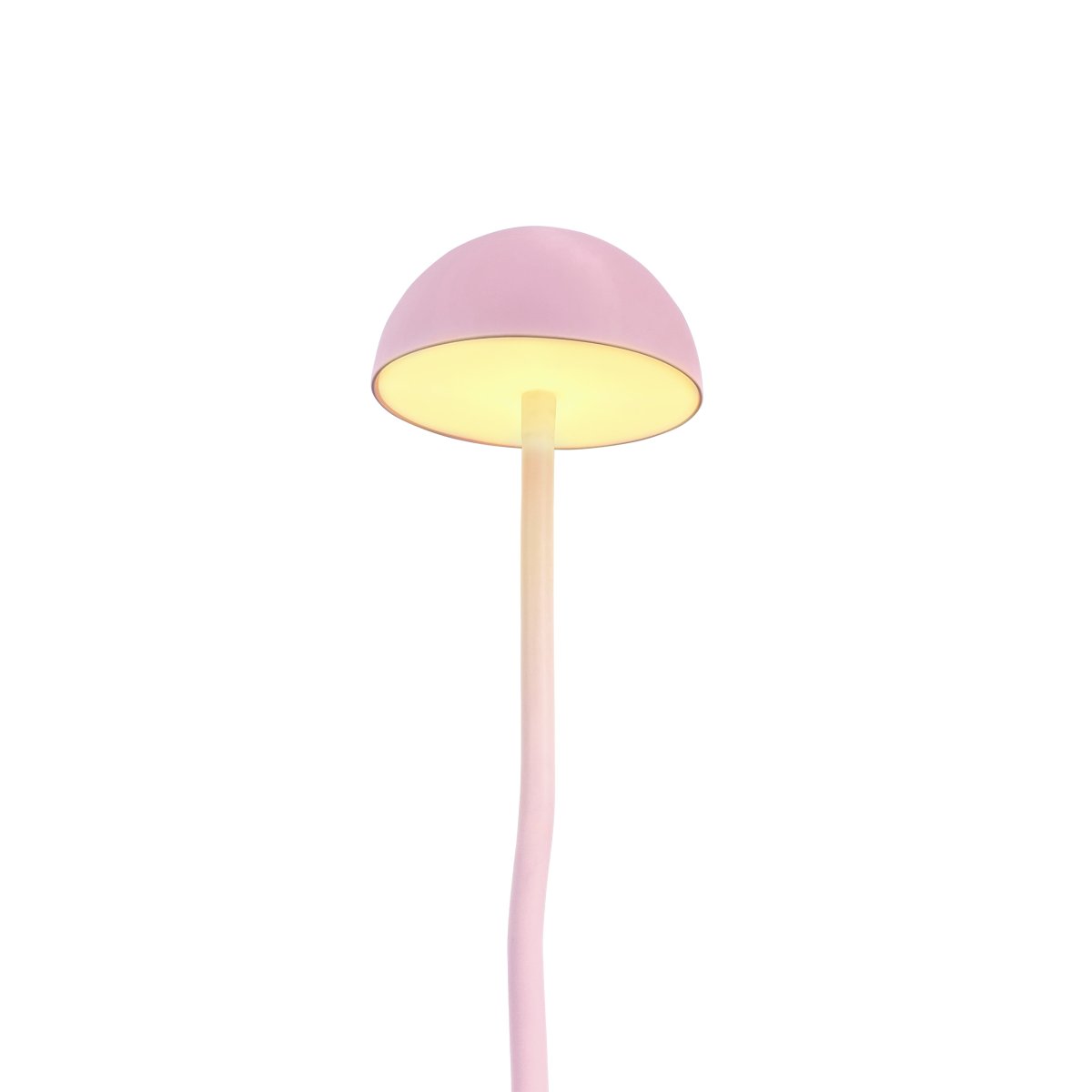 Fonzy 38cm Rosa portabel från Dyberg Larsen - Fonzy bordslampa &auml;r b&aring;de rolig och praktisk, och dess flexibilitet g&ouml;r den till ett perfekt val f&ouml;r den som vill ha en lampa som &auml;r b&aring;de funktionell och stilren.