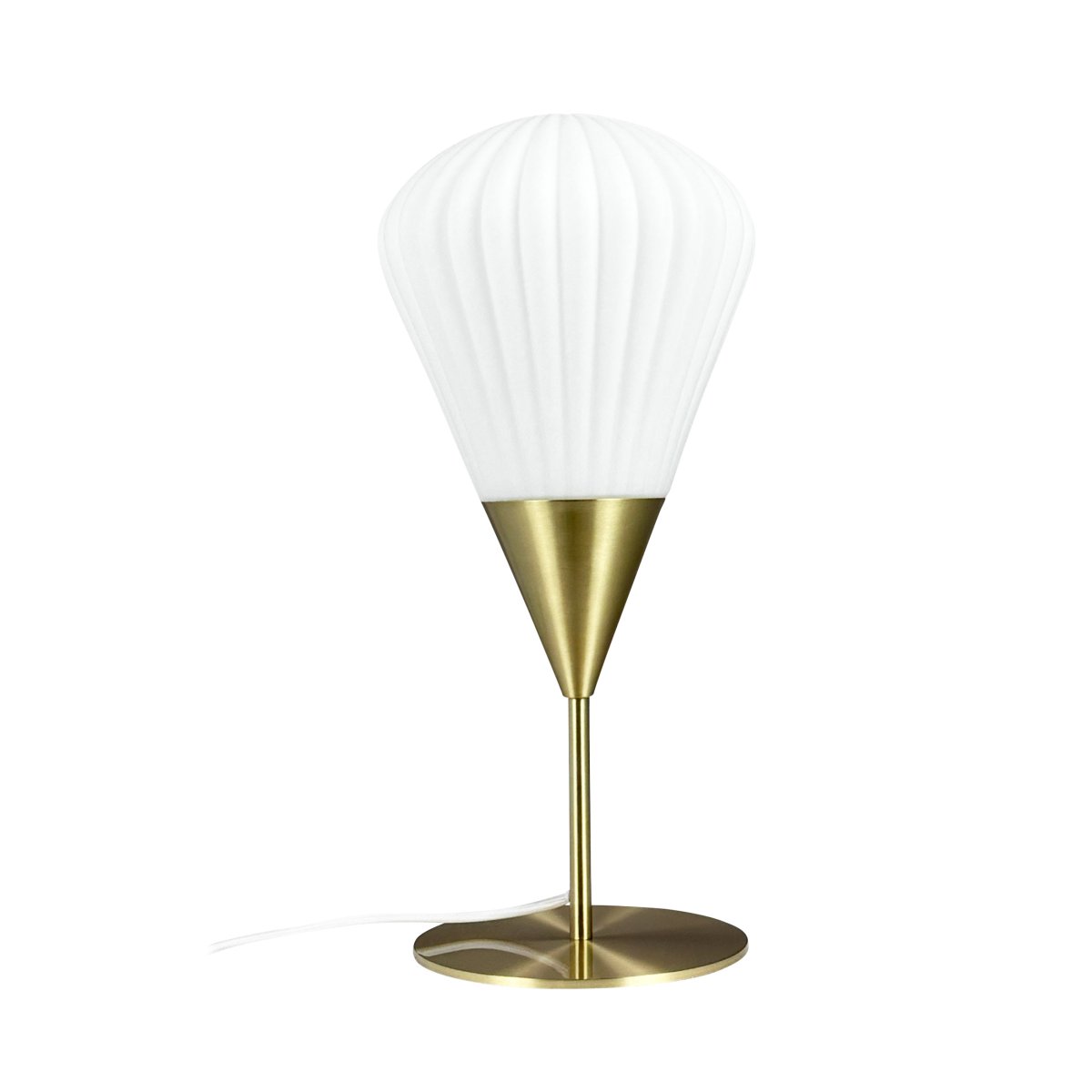 Dyberg Larsen - Ballon 45cm - Bordslampa - Vit