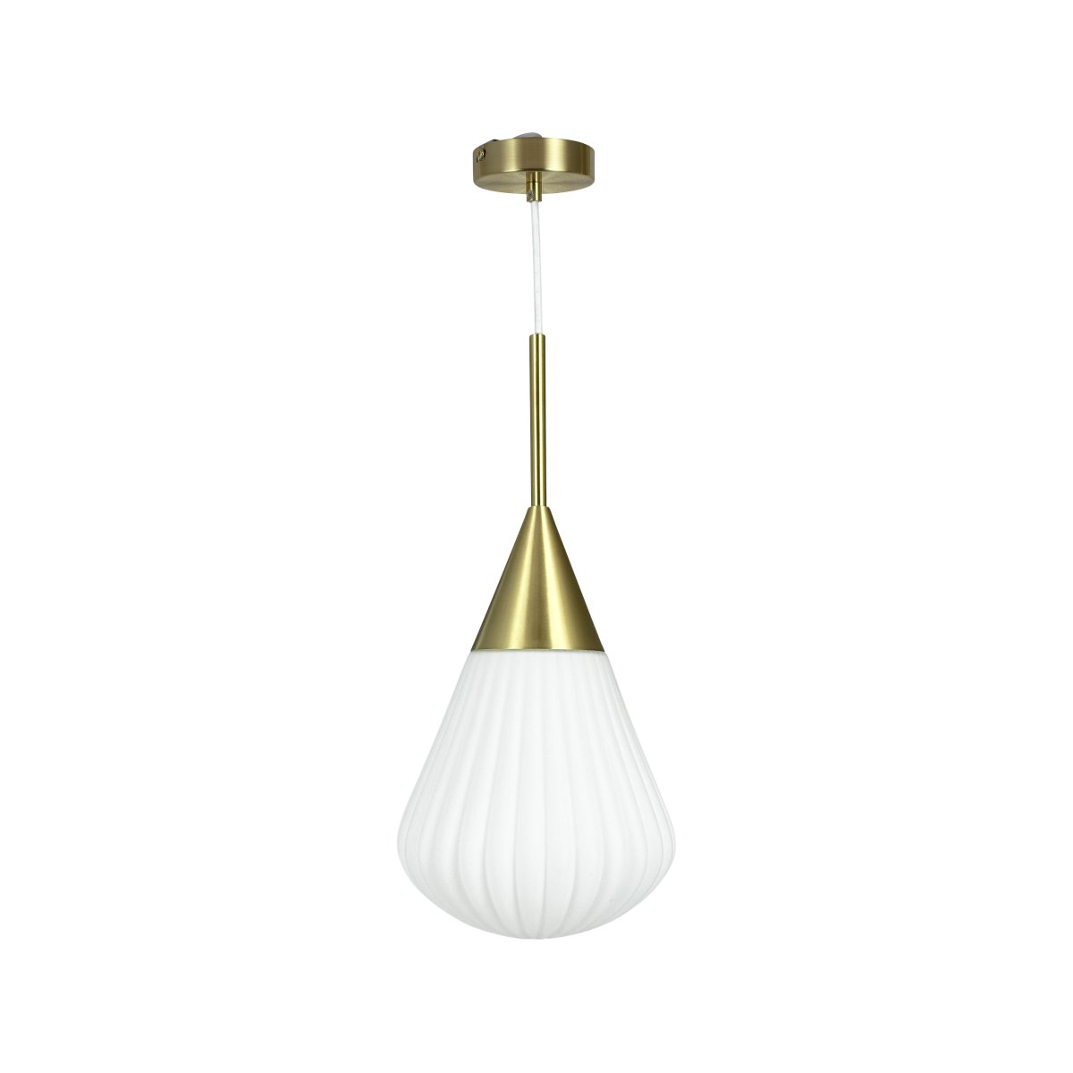 Ballon Ø20 Vit taklampa från Dyberg Larsen - Med sin moderna form och stilrena material &auml;r Ballon Pendant det perfekta valet f&ouml;r den som vill f&ouml;rena ljus och elegans &ndash; en funktionell och tidl&ouml;s designklassiker.