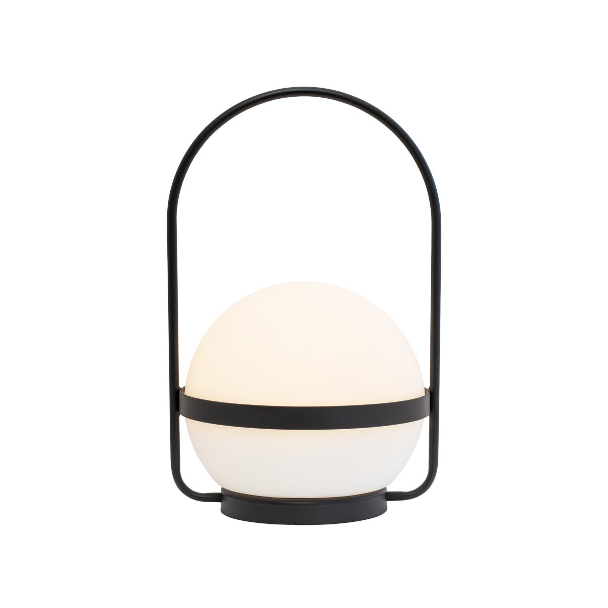 Summer 25cm Svart portabel från Dyberg Larsen - Summer &auml;r en uppladdningsbar LED-lampa som kan laddas b&aring;de via solpanel och USB, vilket ger dig ljus n&auml;r du beh&ouml;ver det.