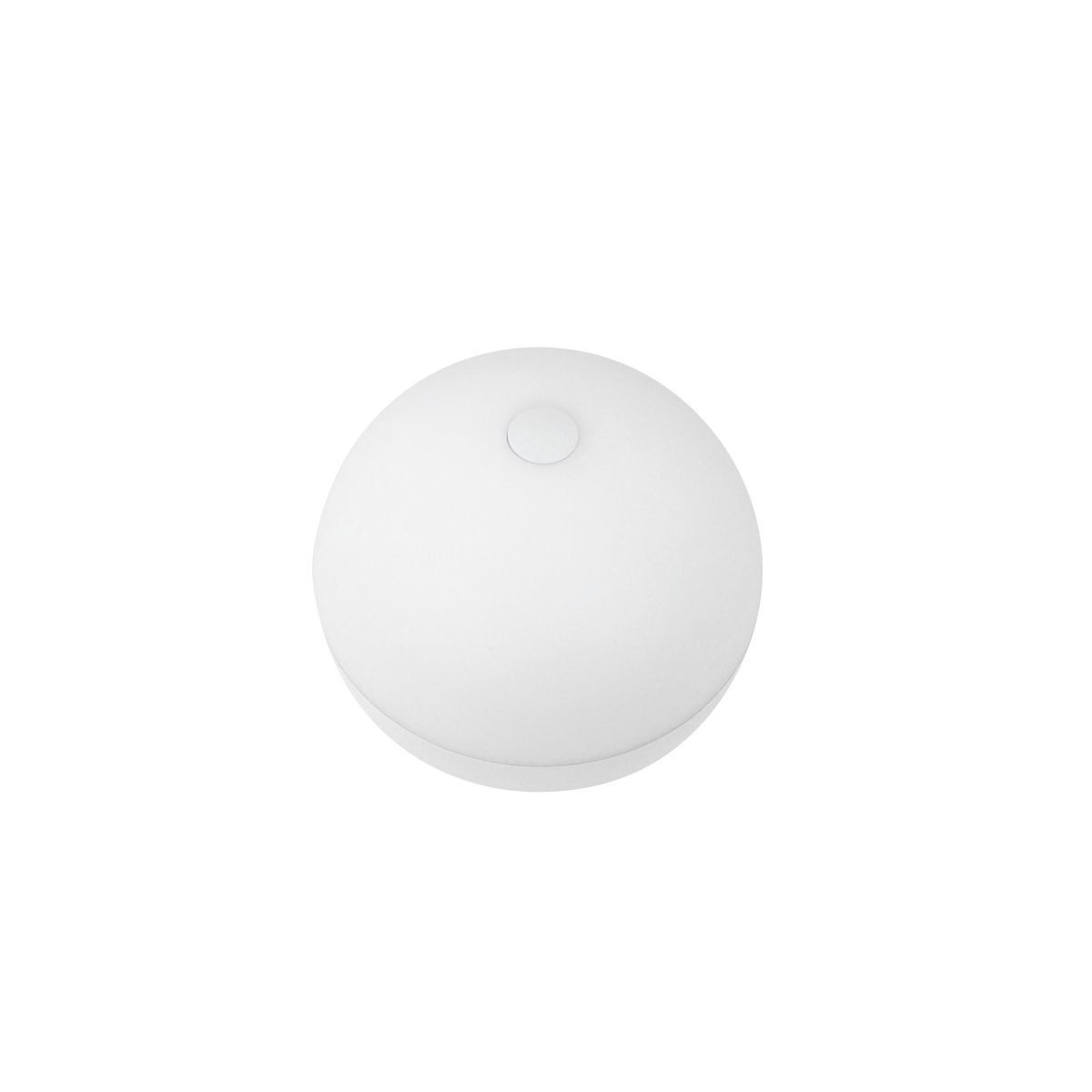 Alba 10cm 2-pack Vit portabel från Dyberg Larsen - Lamporna har integrerad LED med tre ljusniv&aring;er som enkelt justeras via touchsensor p&aring; toppen av kuporna eller med medf&ouml;ljande fj&auml;rrkontroll.