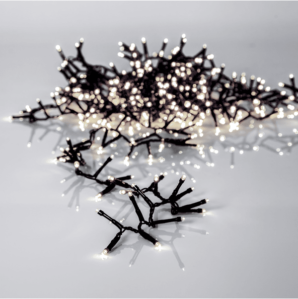 Star Trading - Ljusslinga Crispy Ice White 24m - Ljusslinga - Svart