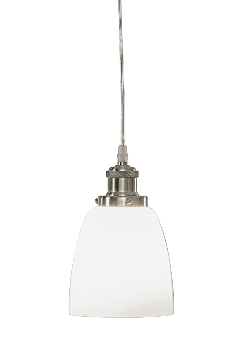 Niki Ø14 Vit fönsterlampa från Aneta Lighting - Niki &auml;r en enkel och stilren h&auml;ngande f&ouml;nsterlampa som ger en hemtrevlig k&auml;nsla i vilket rum som helst med sina kromade detaljer.
