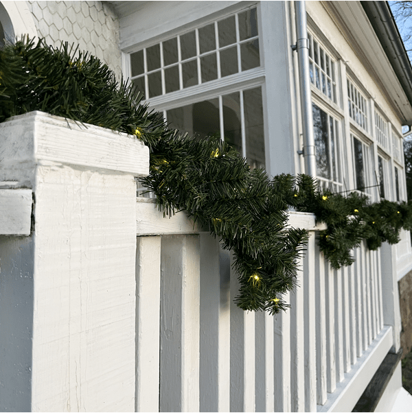 Ottawa 500cm Grön från Star Trading - Gr&ouml;n girland med 60 LED-lampor.