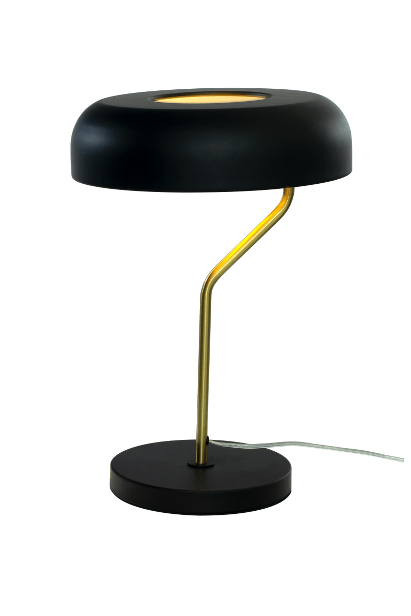 Aneta Lighting - Bremen 44cm - Bordslampa - Svart/mässing