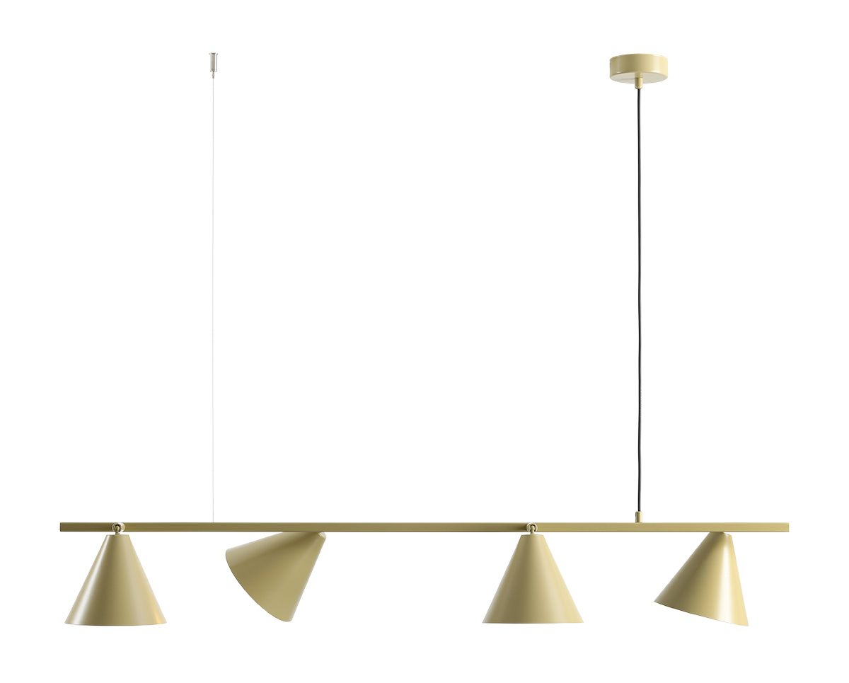 Form 120cm Pistage taklampa från Artera - Form &auml;r en modern takpendel i metall med en stilren och lekfull design.