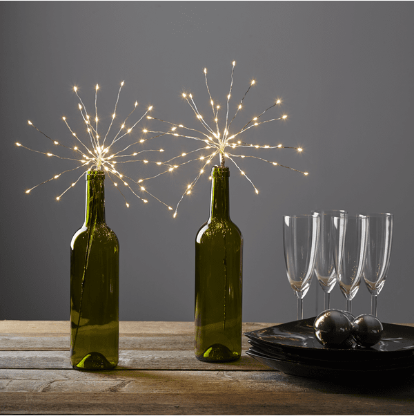 Firework Silver från Star Trading - ex blomsterarrangemang eller bukett med denna s&ouml;ta bukett slinga.