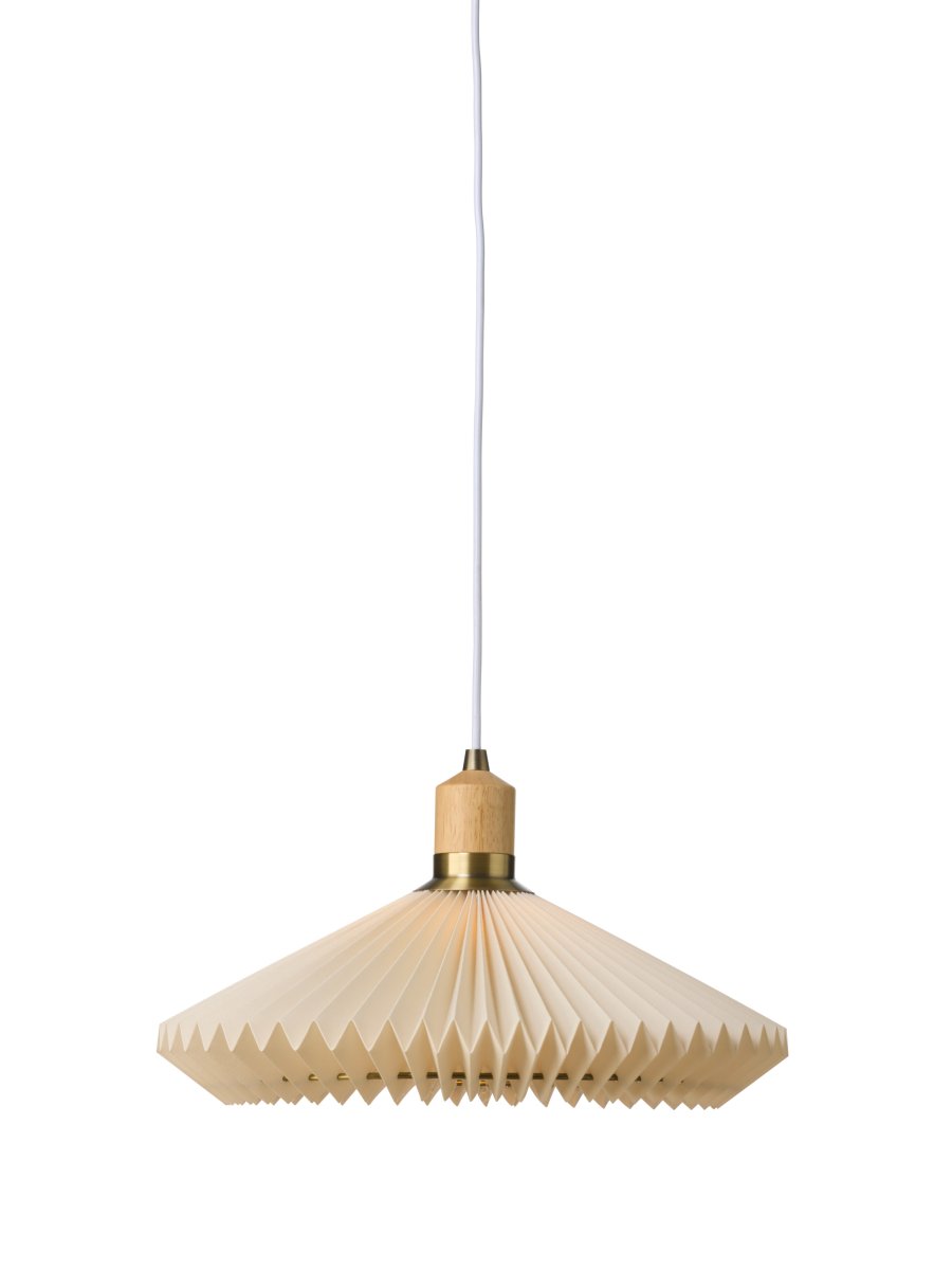 Zoom bild av Paris Ø40 Sand taklampa från Halo Design - Med sin diameter p&aring; 40 cm sprider Paris ett mjukt och behagligt ljus som bidrar till en ombonad atmosf&auml;r.