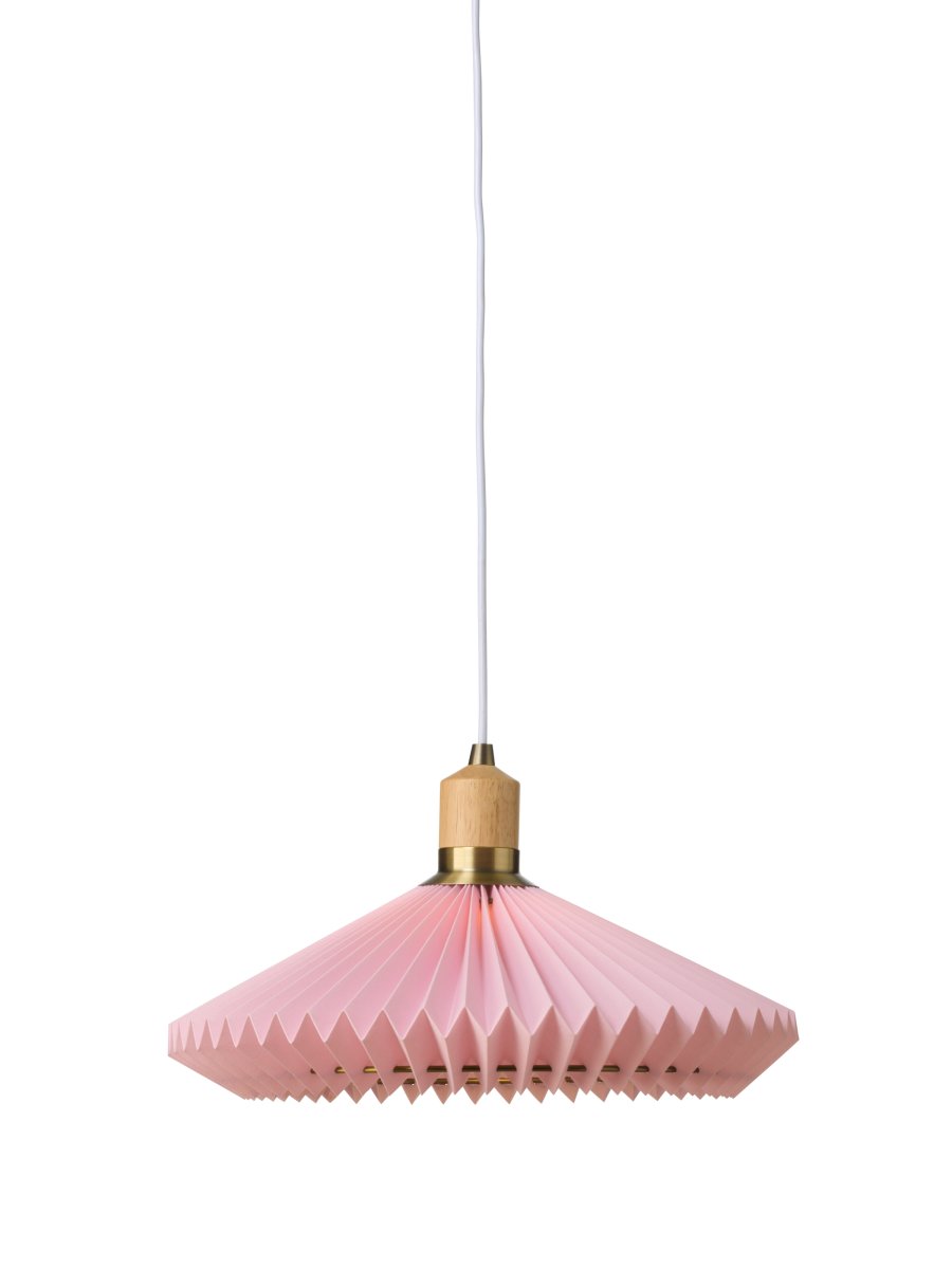 Zoom bild av Paris Ø40 Rosa taklampa från Halo Design - Med sin diameter p&aring; 40 cm sprider Paris ett mjukt och behagligt ljus som bidrar till en ombonad atmosf&auml;r.
