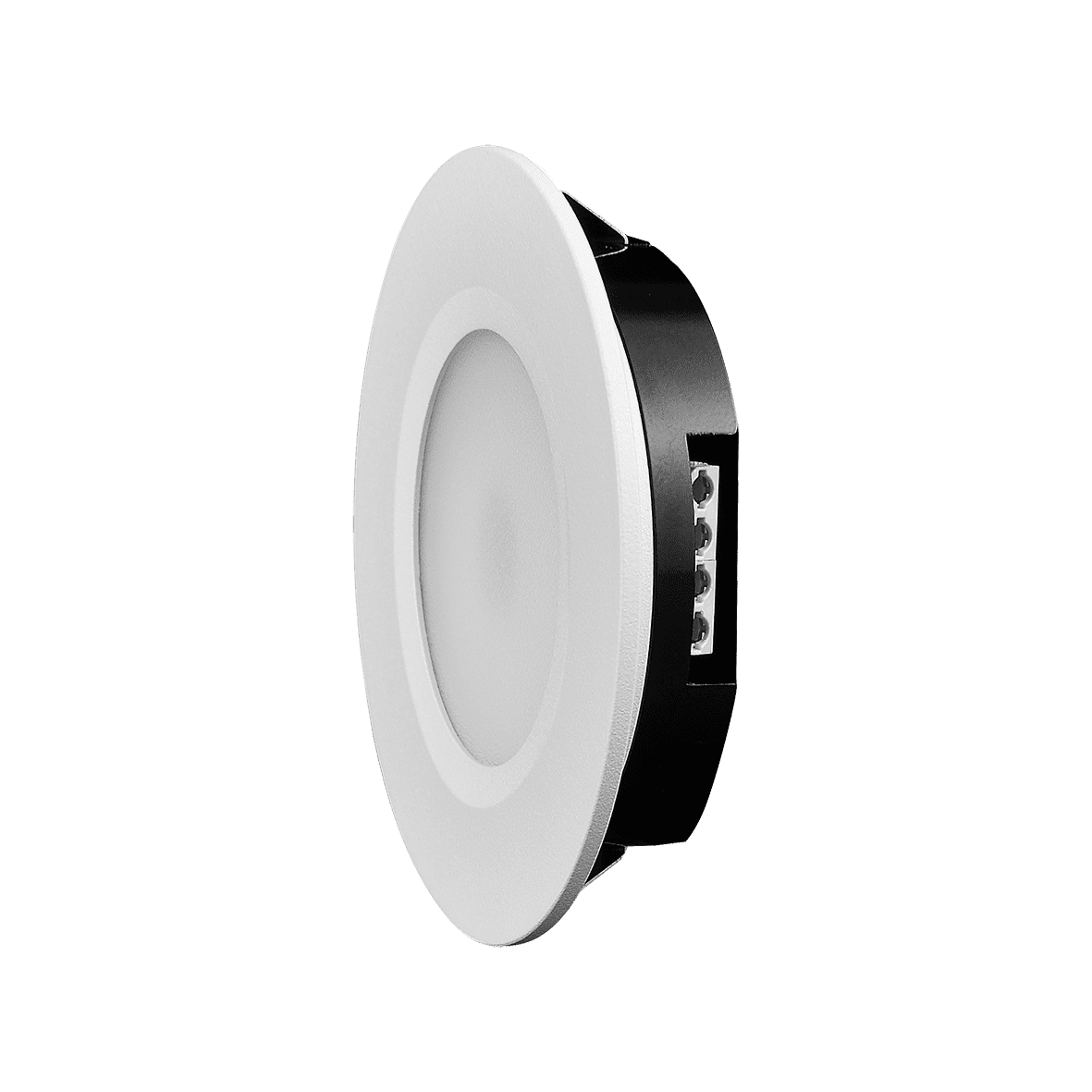 Q-36 Downlight 3000K Vit från Designlight - Armaturen &auml;r framtagen f&ouml;r att enkelt byta ut b&aring;de halogen och andra LED- armaturer som sitter t.