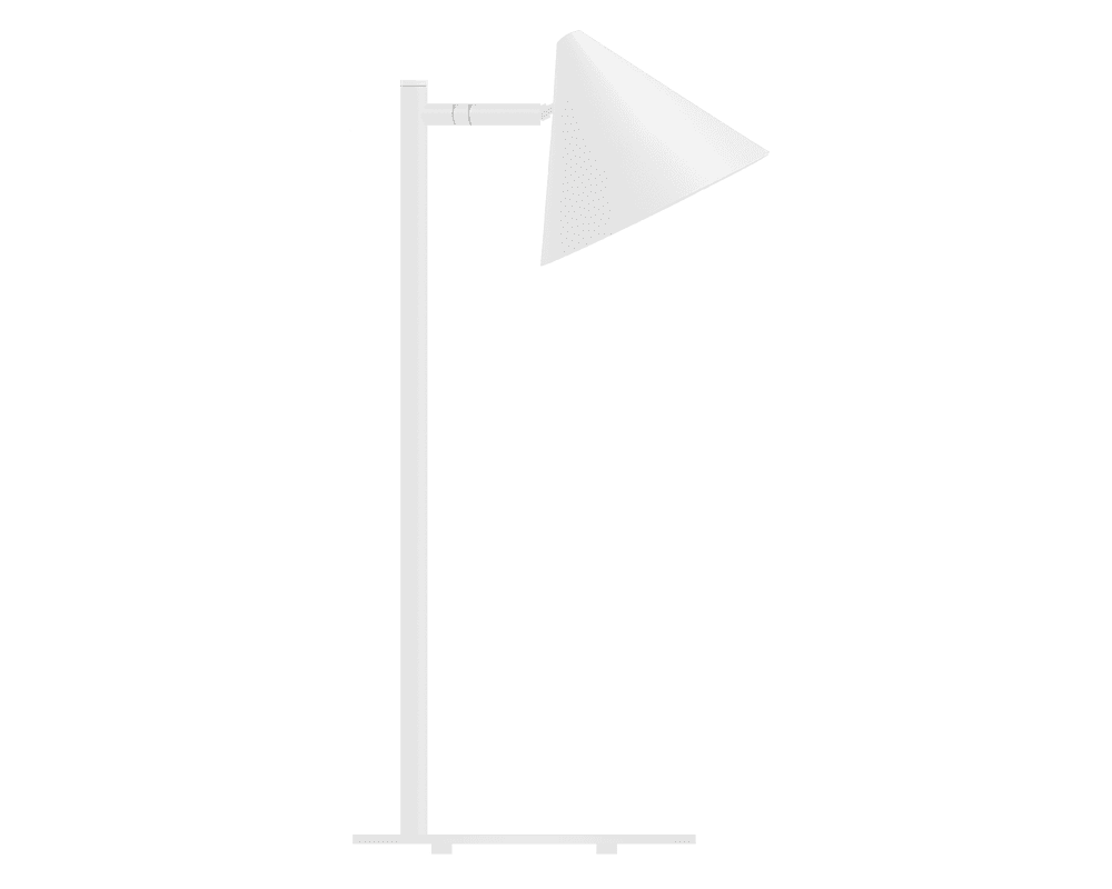 Westal - Tratt Micro 57cm - Bordslampa - Vit