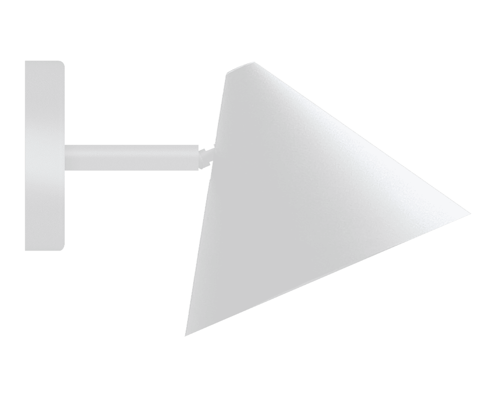 Tratt Micro IP20 Vit vägglampa från Westal - Tratt Micro &auml;r en vidareutveckling av armaturen Tratt.