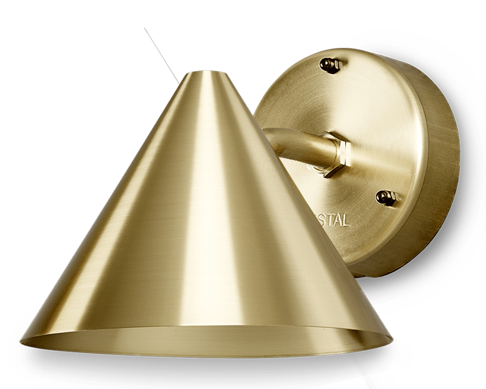 Tratt Micro IP23 Mässing utelampa från Westal - Tratt Micro &auml;r en vidareutveckling av armaturen Tratt som nu omarbetats av Westal i en modern tappning.