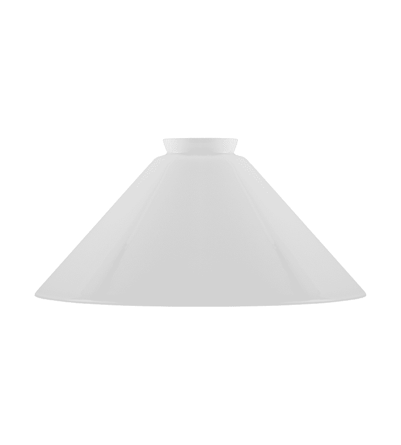 Hög skomakarskärm 60/250 Vit från Karlskrona lampfabrik - 