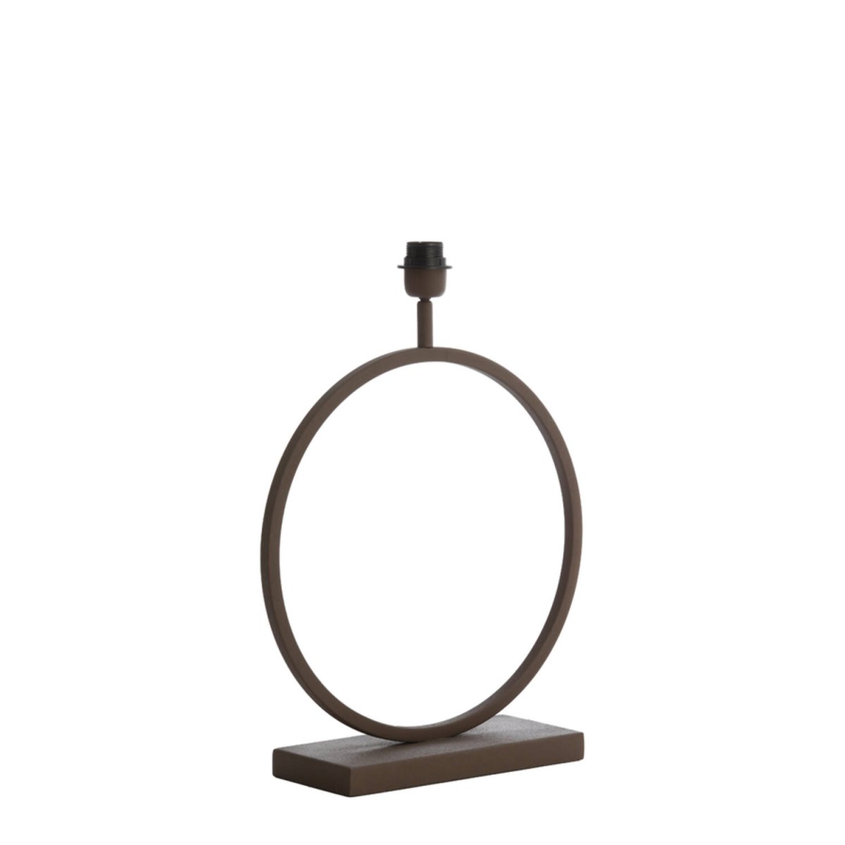 Liva 53cm Brun från Light & Living - Den runda formen och den bruna finishen ger lampfoten ett stilrent och sofistikerat uttryck.