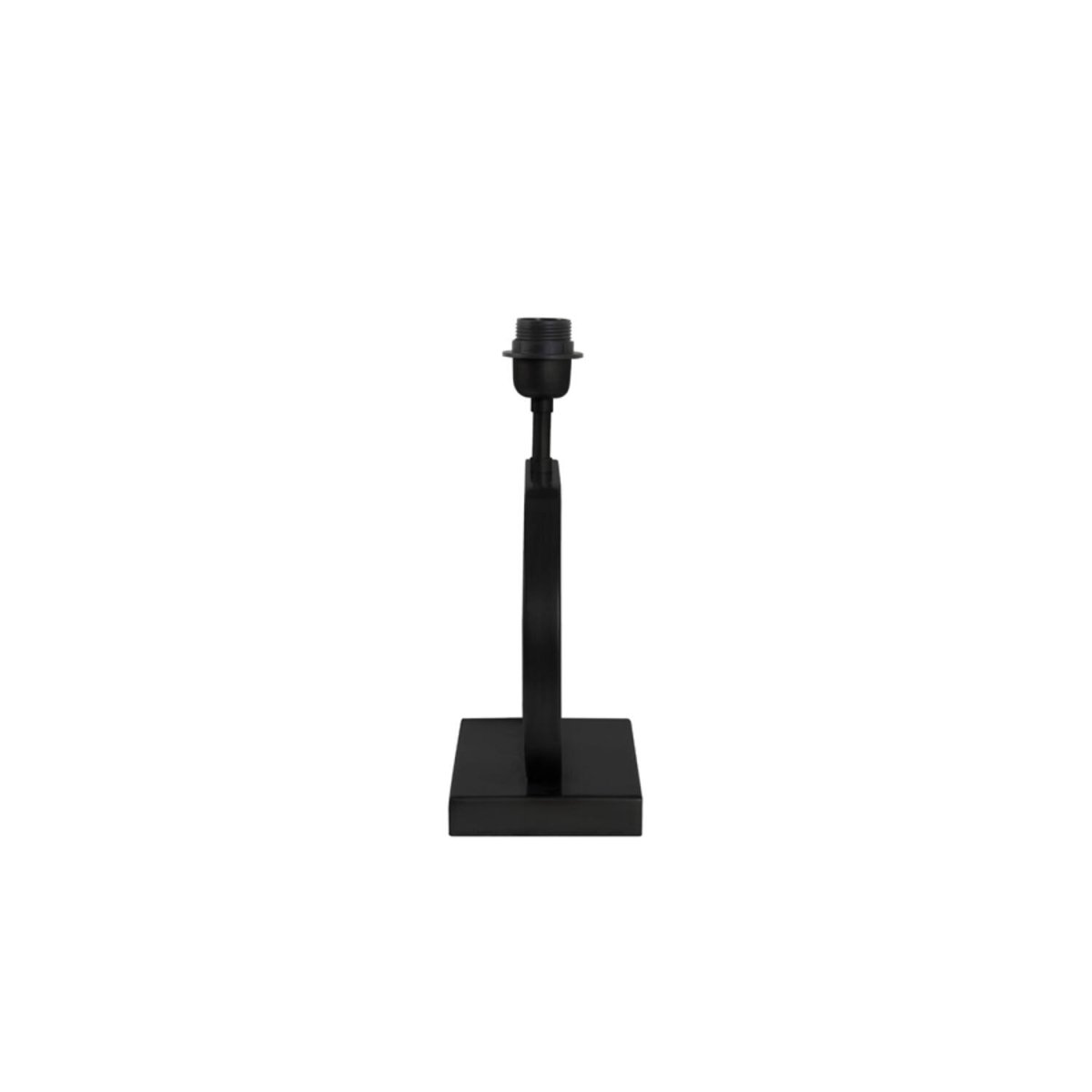 Jamiro 30cm Svart från Light & Living - Den ovala formen i mattsvart metall ger lampfoten ett elegant och luftigt uttryck, perfekt f&ouml;r dig som vill ha en diskret men &auml;nd&aring; i&ouml;gonfallande detalj i ditt hem.