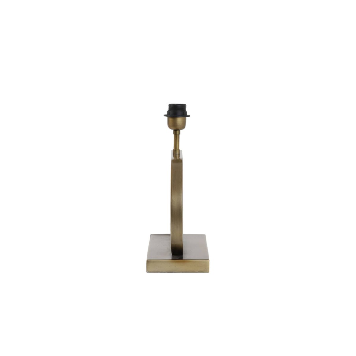 Jamiro 30cm Brons från Light & Living - Den ovala formen i antik bronsfinish ger lampfoten ett elegant och luftigt uttryck, perfekt f&ouml;r dig som vill ha en diskret men &auml;nd&aring; i&ouml;gonfallande detalj i ditt hem.