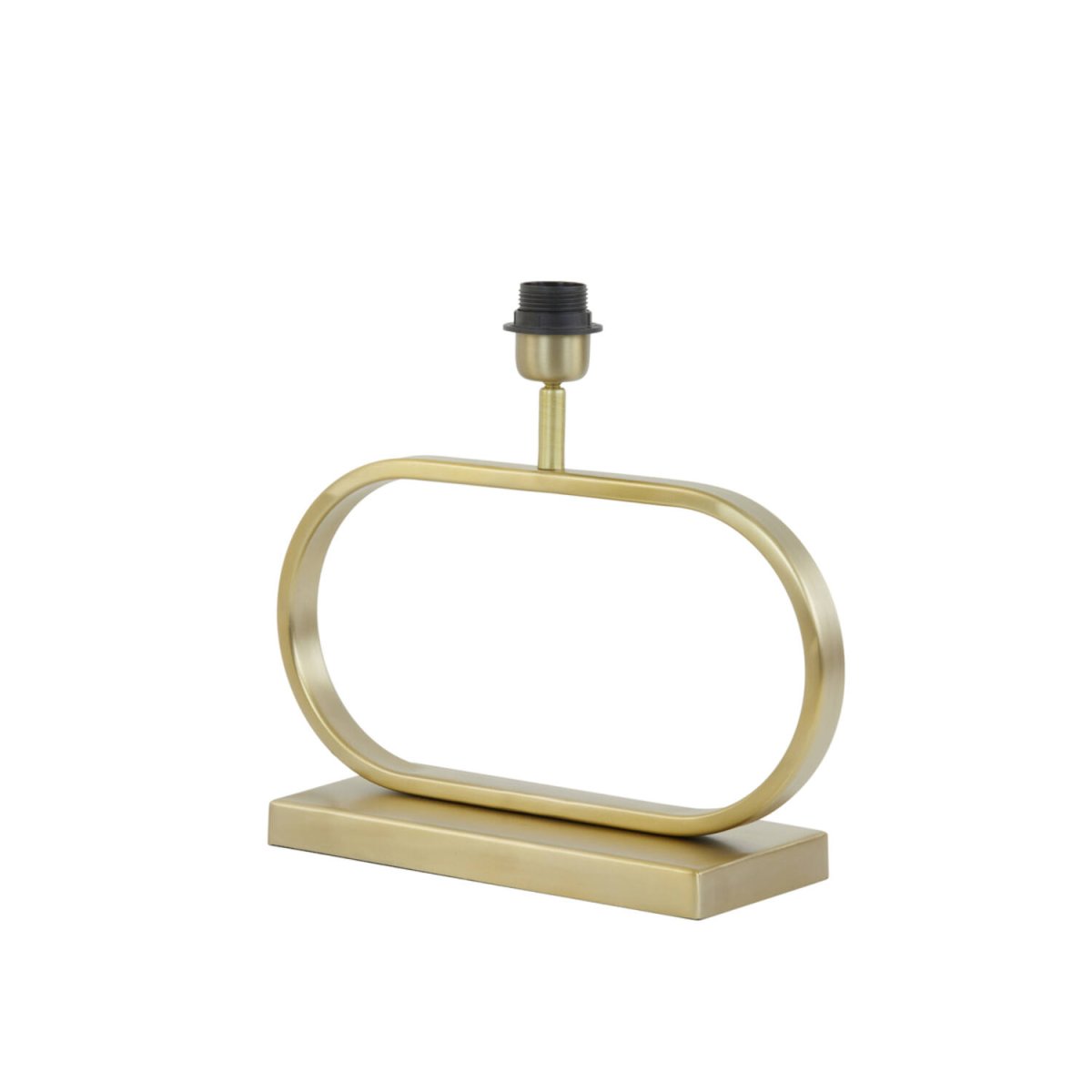 Jamiro 30cm Guld från Light & Living - Den ovala formen i ljus guldfinish ger lampfoten ett elegant och luftigt uttryck, perfekt f&ouml;r dig som vill ha en diskret men &auml;nd&aring; i&ouml;gonfallande detalj i ditt hem.