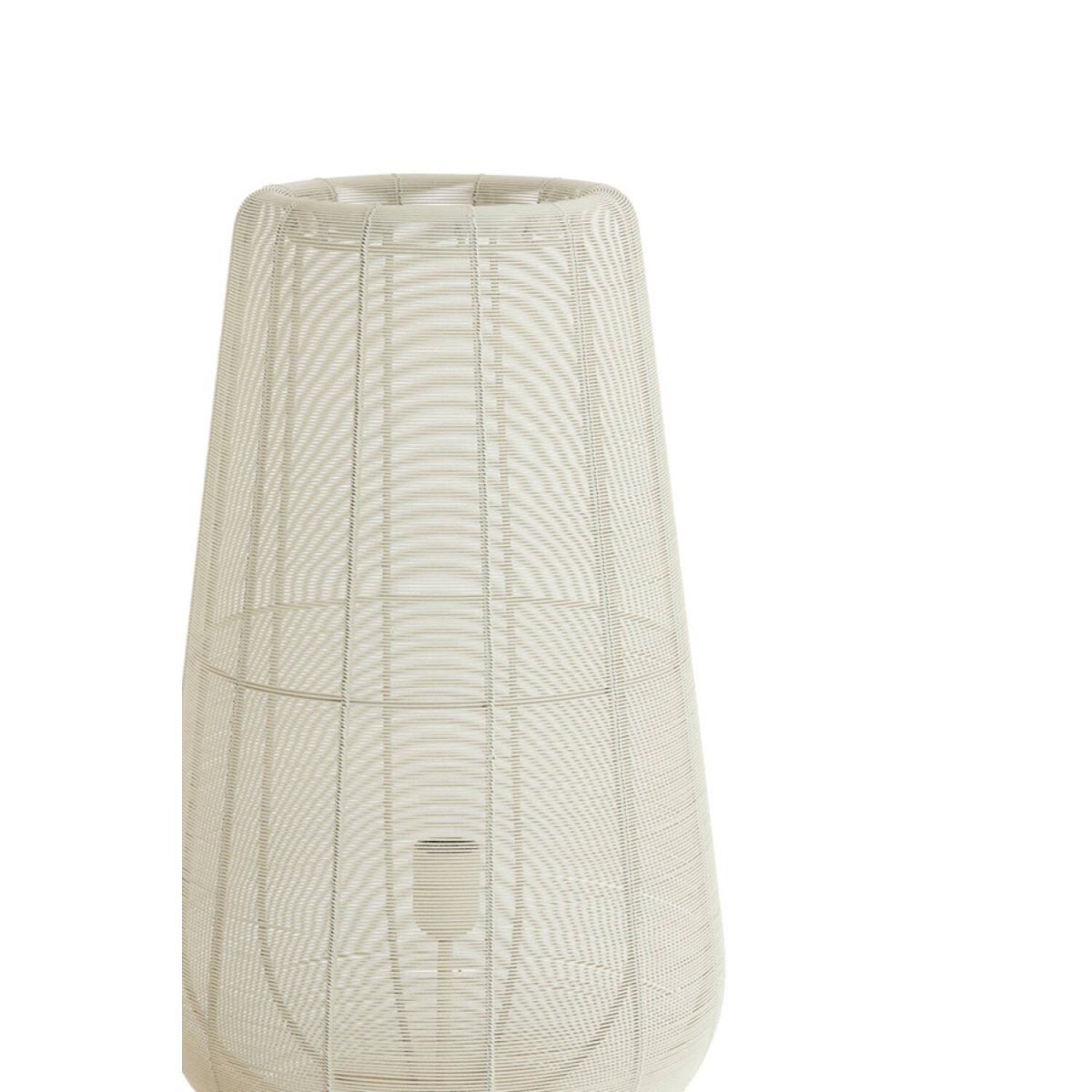 Adeta 135cm Krämvit golvlampa från Light & Living - Adeta &auml;r en stilfull lampa av metall i en matt kr&auml;mvit f&auml;rg som kombinerar modern design med ett mjukt, st&auml;mningsfullt ljus.
