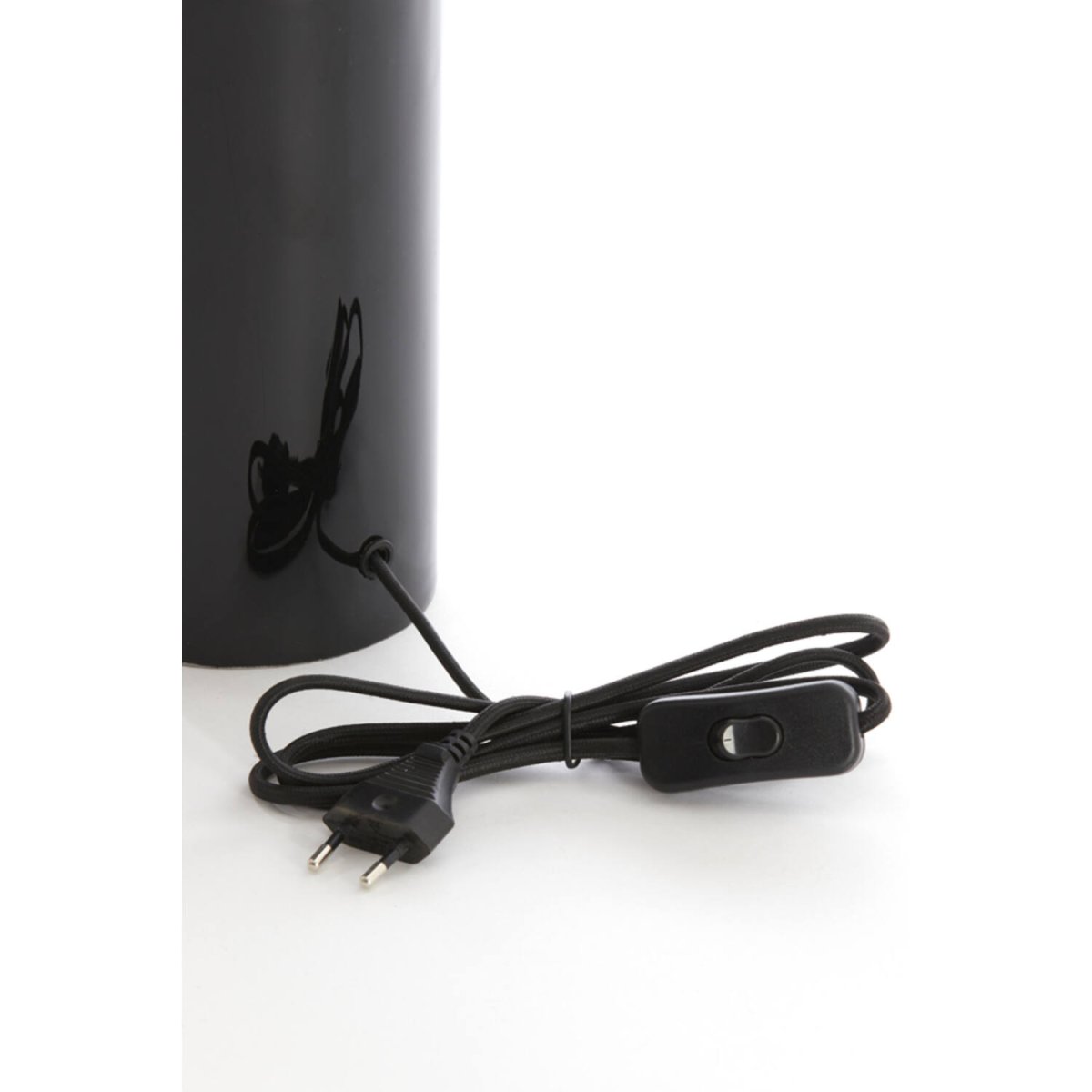 Petch 40cm Svart från Light & Living - Placera den i vardagsrummet, sovrummet eller hallen och kombinera med en lampsk&auml;rm f&ouml;r att skapa en personlig och elegant atmosf&auml;r!