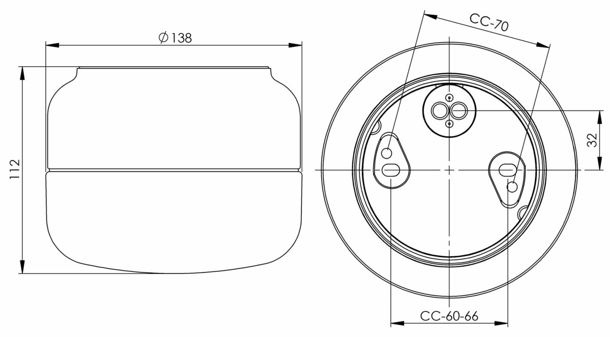 Ohm 140/115 Svart badrumslampa från Ifö electric - De mjuka linjerna och den strama siluetten skapar en harmonisk atmosf&auml;r, perfekt f&ouml;r b&aring;de v&auml;gg- och takmontering i badrum.