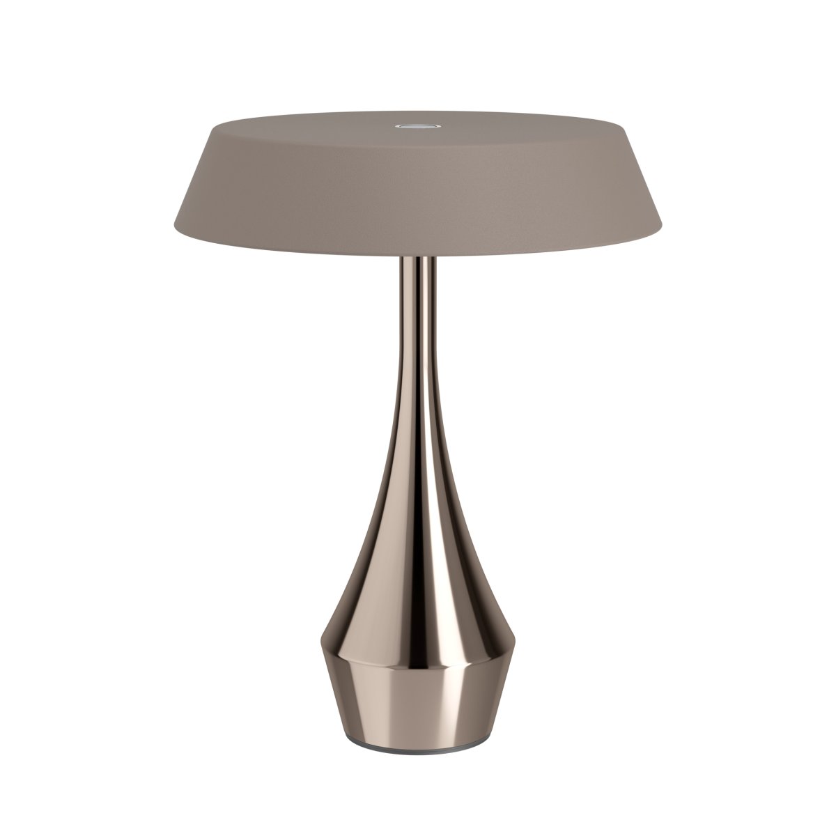 Turcio 20cm Brons portabel från Eglo - Turcio &auml;r en portabel lampa i metall med blank bronsf&auml;rgad fot och m&ouml;rktbrun strukturerad sk&auml;rm.
