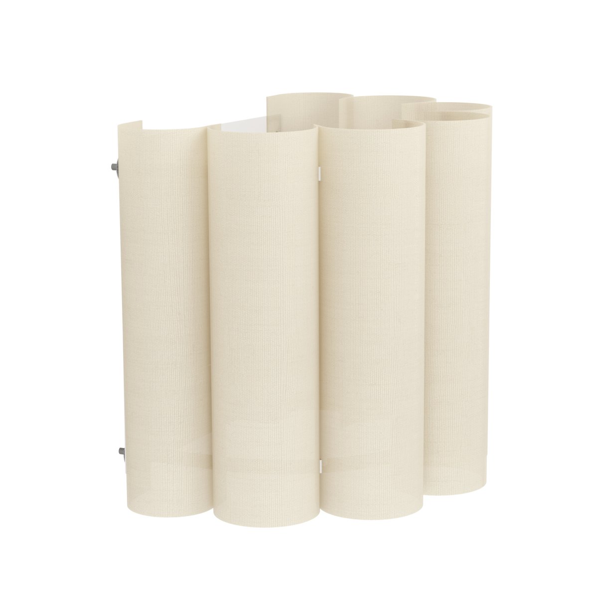 Collegrilli 17cm Beige vägglampa från Eglo - Den ljusa beige f&auml;rgen ger ett varmt och ombonat uttryck samtidigt som ljuset silas mjukt genom textilen.