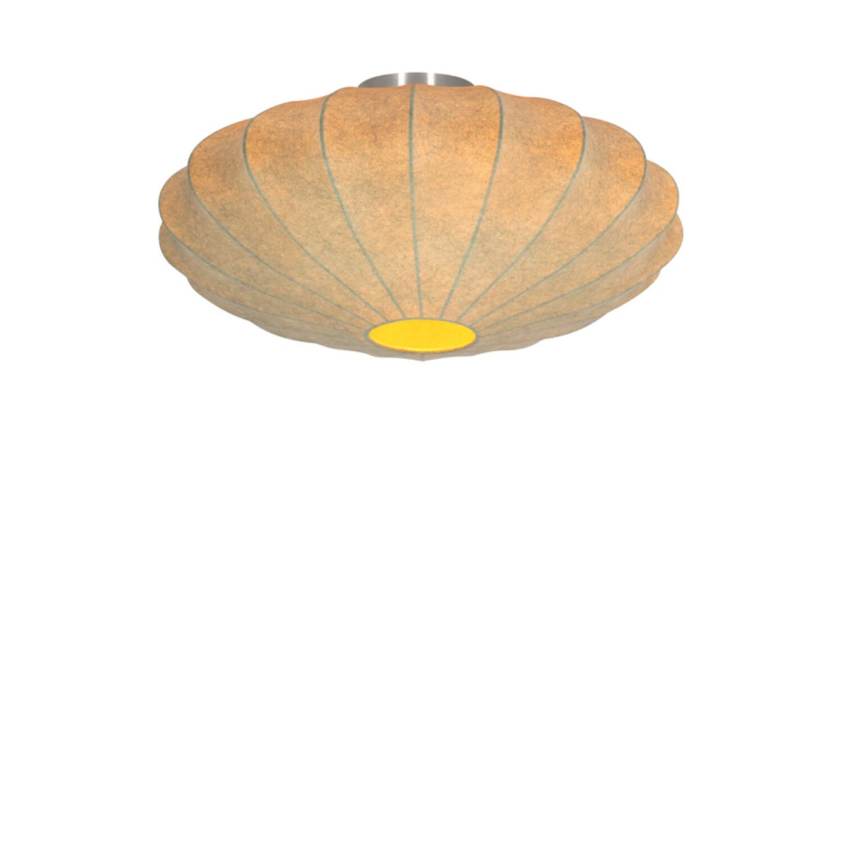 Fay Ø50 Brun plafond från Light & Living - Dess mjuka, b&ouml;ljande form ger ett harmoniskt uttryck och passar perfekt i b&aring;de moderna och klassiska milj&ouml;er.