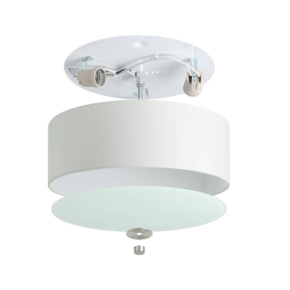 Pasteri Ø47 Vit plafond från Eglo - Dess tidl&ouml;sa form och subtila f&auml;rg g&ouml;r den l&auml;tt att matcha med olika inredningsstilar, samtidigt som den &auml;r ett h&aring;llbart och stilfullt val f&ouml;r det moderna hemmet.
