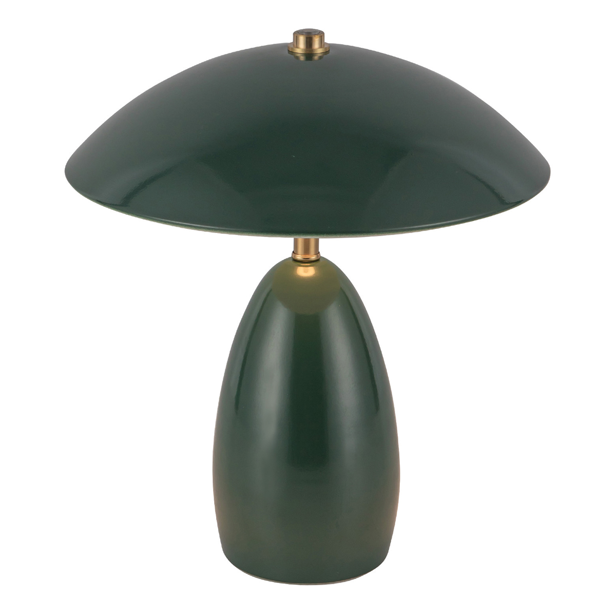 Poppy 27cm Grön portabel från Elstead Lighting - Poppy har integrerad LED p&aring; 3W med ett ljusfl&ouml;de p&aring; 112 lumen och &auml;r dimbar i tre niv&aring;er.