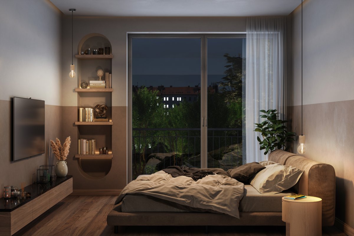 Cylinder Wood Ø10 Trä taklampa från Ledvance - 