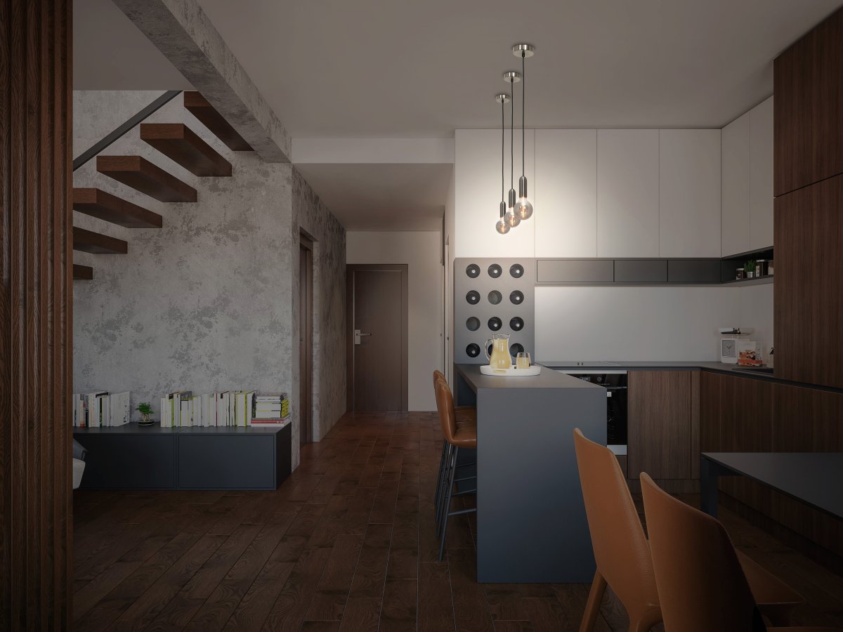 Round Ø10 Krom taklampa från Ledvance - 